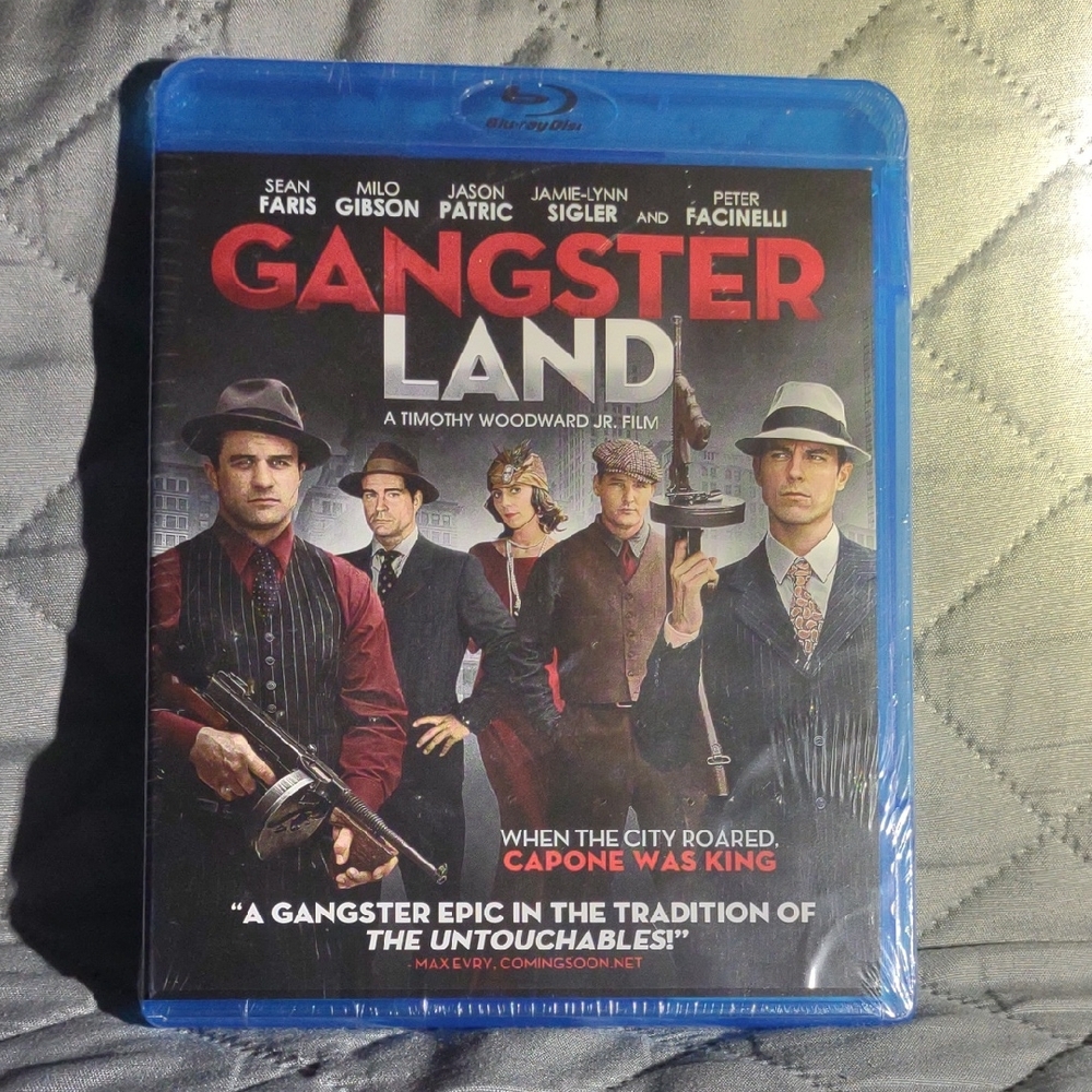 Gangster Land Blu-ray New Unopened